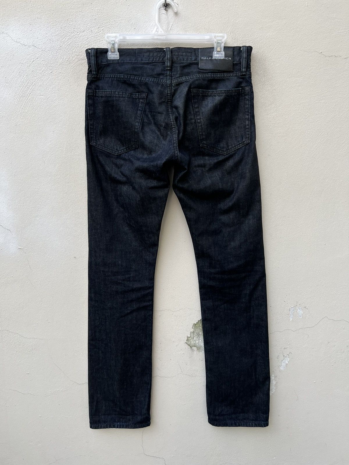 Ralph Lauren Black Label Ralph Lauren Black Label Waxed Denim Slim Jeans Size US 29 - 12 Thumbnail