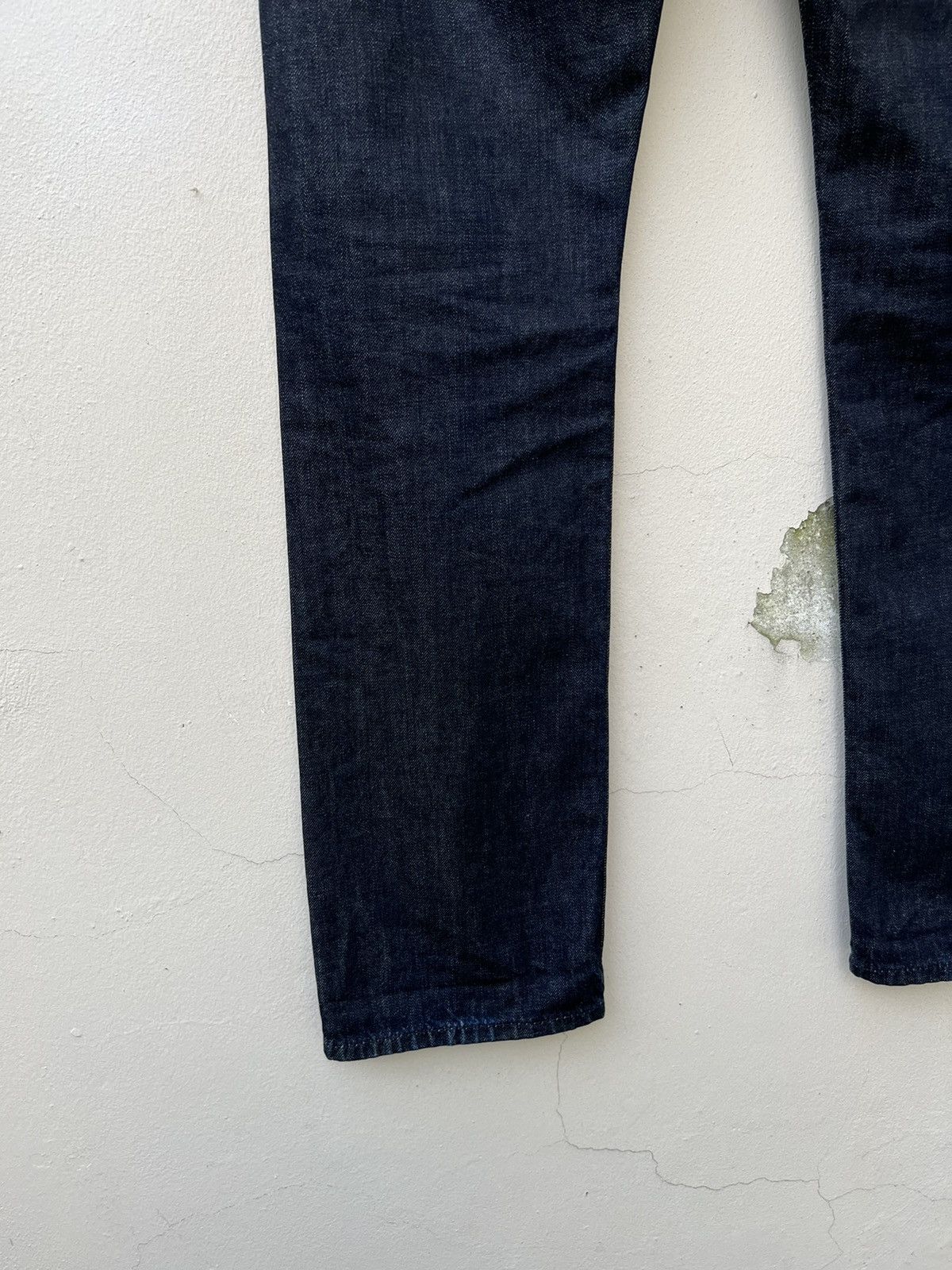Ralph Lauren Black Label Ralph Lauren Black Label Waxed Denim Slim Jeans Size US 29 - 14 Thumbnail