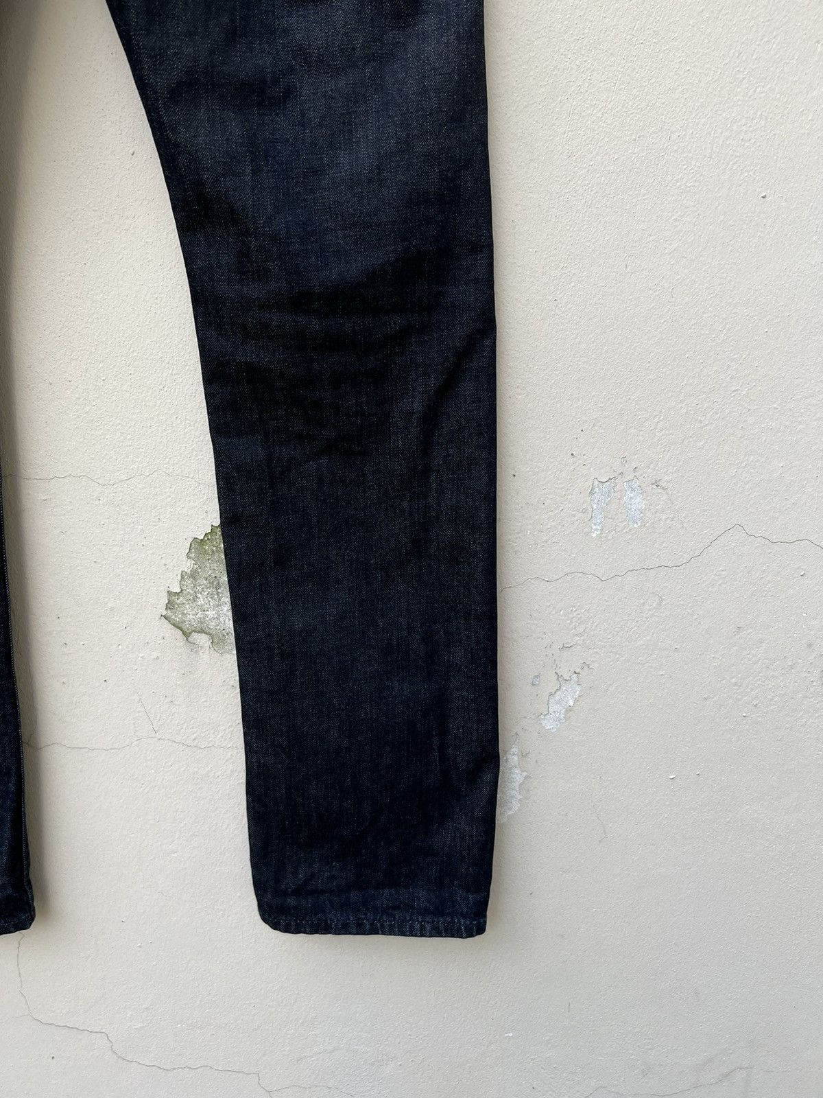 Ralph Lauren Black Label Ralph Lauren Black Label Waxed Denim Slim Jeans Size US 29 - 17 Thumbnail