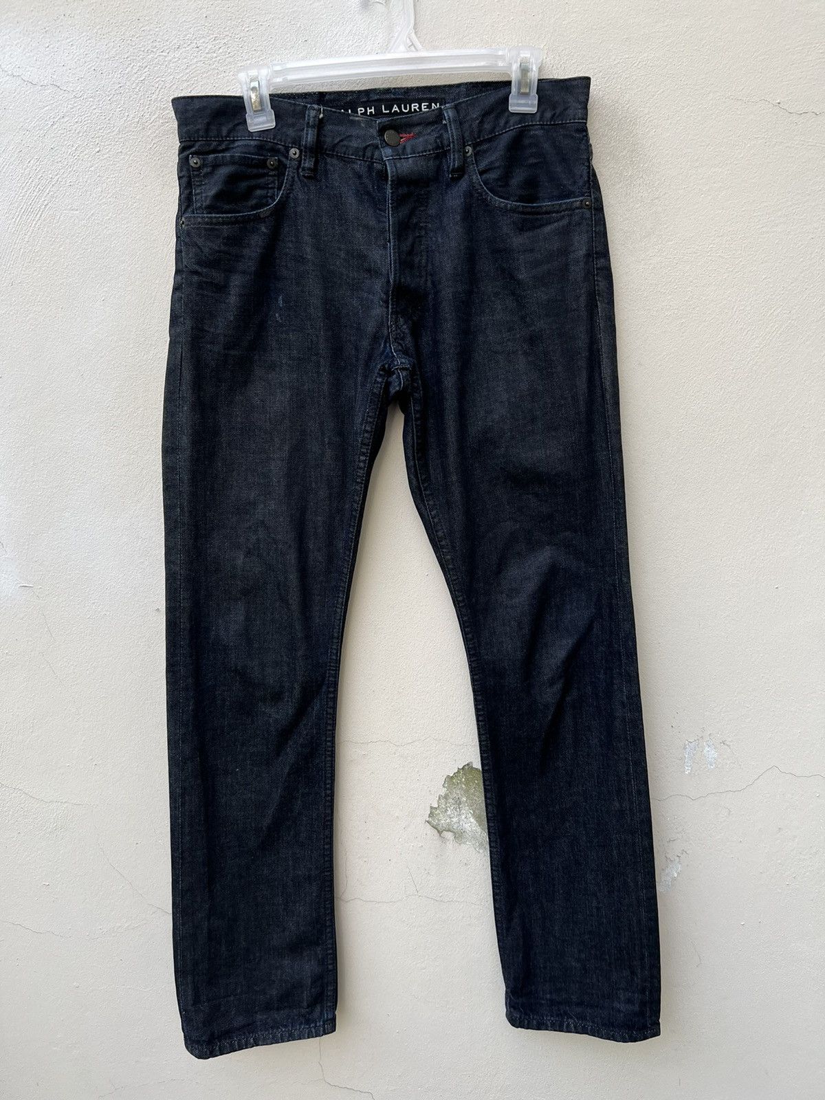 Ralph Lauren Black Label Ralph Lauren Black Label Waxed Denim Slim Jeans Size US 29 - 3 Thumbnail