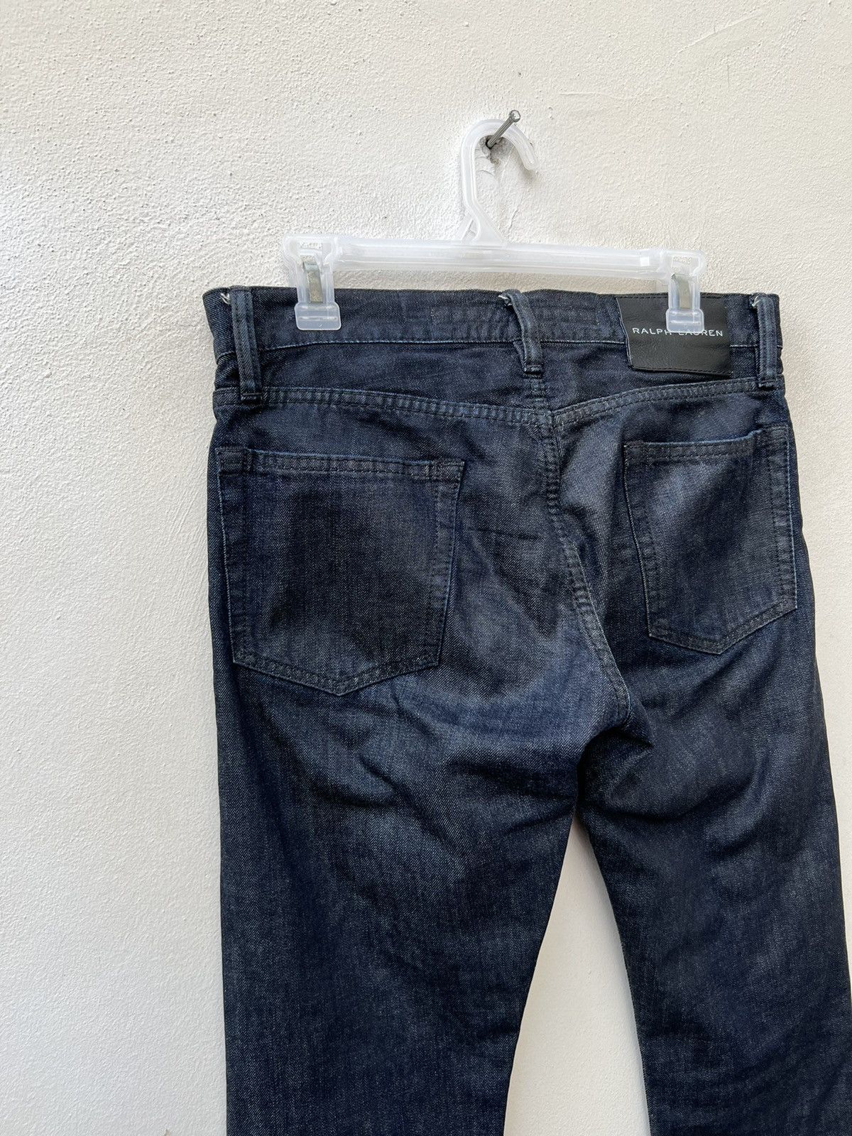 Ralph Lauren Black Label Ralph Lauren Black Label Waxed Denim Slim Jeans Size US 29 - 13 Thumbnail