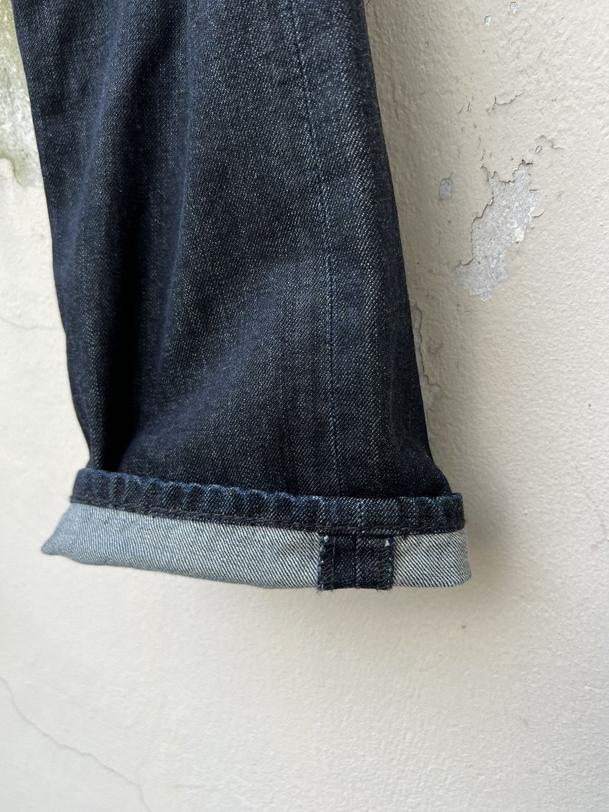 Ralph Lauren Black Label Ralph Lauren Black Label Waxed Denim Slim Jeans Size US 29 - 11 Thumbnail