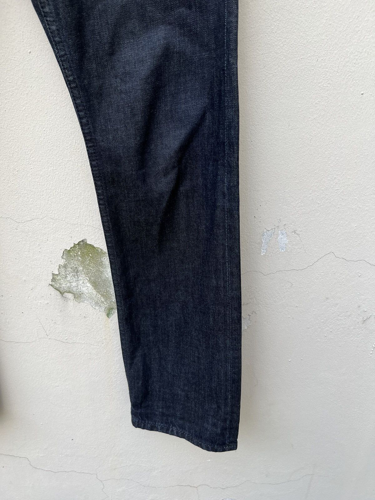 Ralph Lauren Black Label Ralph Lauren Black Label Waxed Denim Slim Jeans Size US 29 - 10 Thumbnail