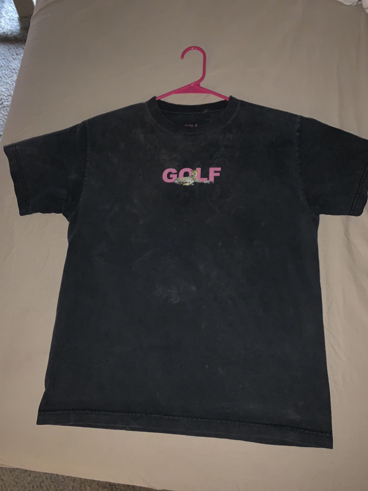 Golf Wang Golf wang 2015 fashion show pink letter print leopard shirt Size US M / EU 48-50 / 2 - 4 Thumbnail