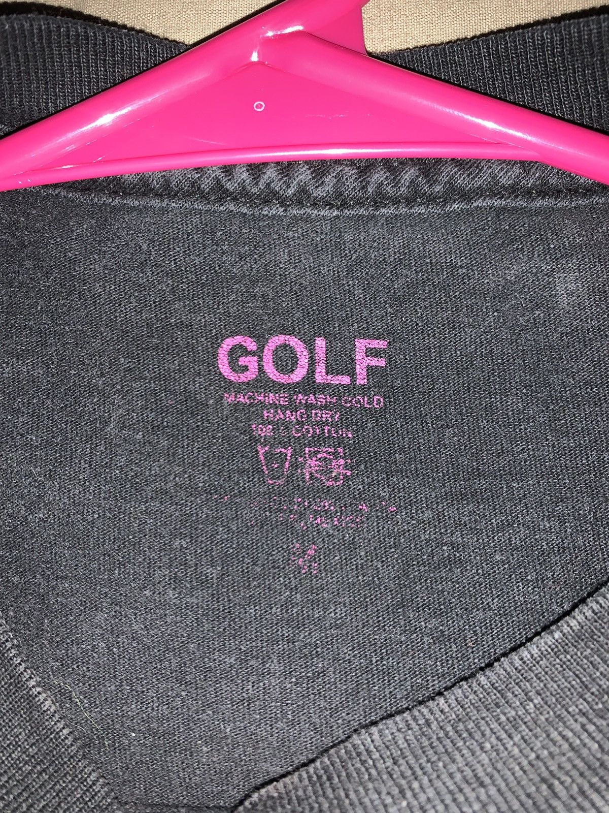 Golf Wang Golf wang 2015 fashion show pink letter print leopard shirt Size US M / EU 48-50 / 2 - 2 Thumbnail