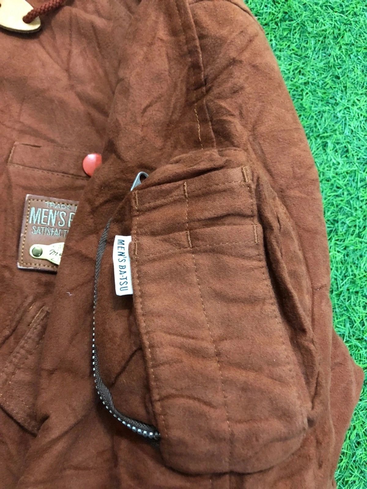 Japanese Brand × Vintage Vintage MEN’S BA-TSU Spiritualism Bomber Hoodie Jacket Size US L / EU 52-54 / 3 - 6 Thumbnail