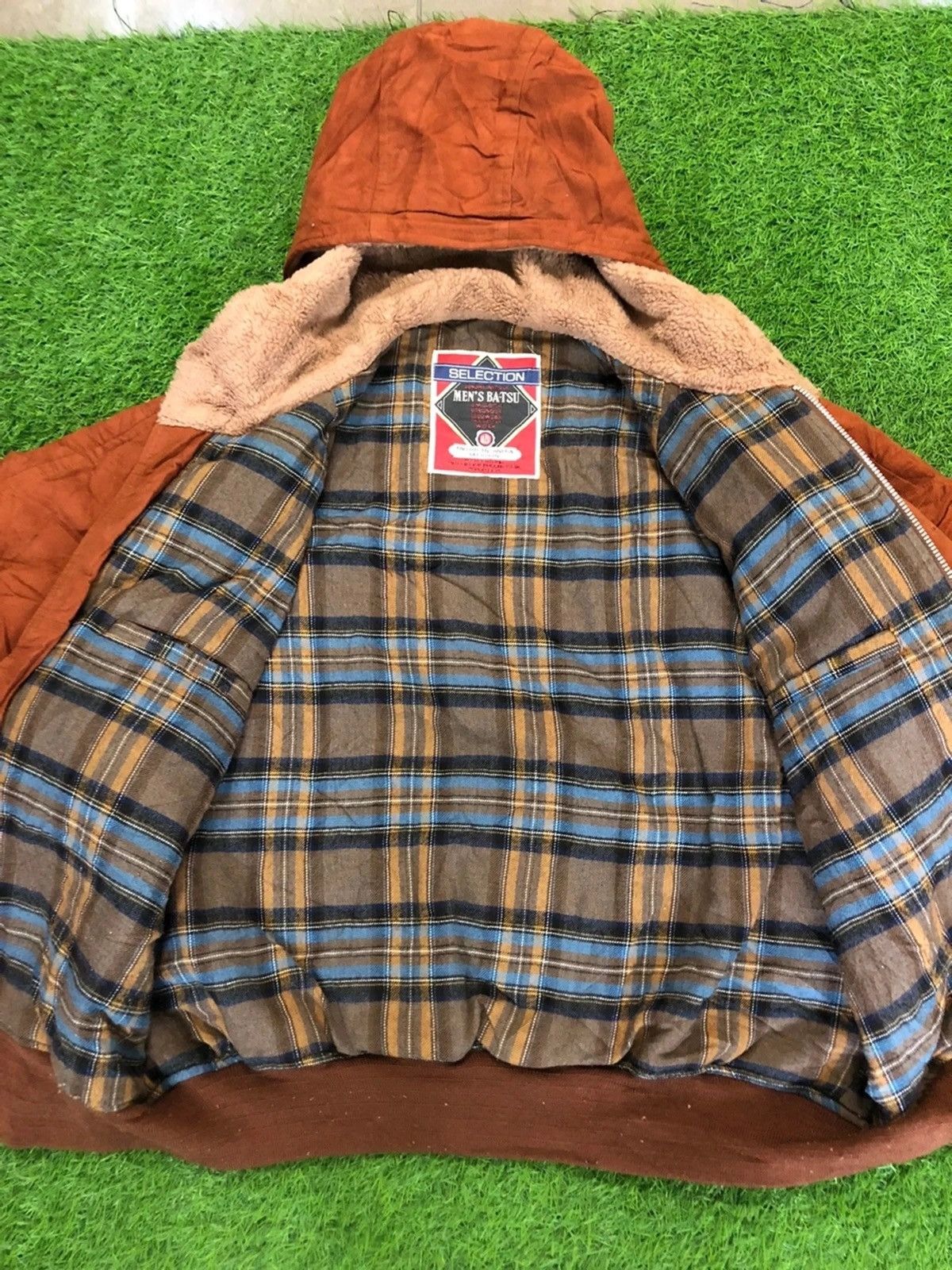 Japanese Brand × Vintage Vintage MEN’S BA-TSU Spiritualism Bomber Hoodie Jacket Size US L / EU 52-54 / 3 - 9 Thumbnail