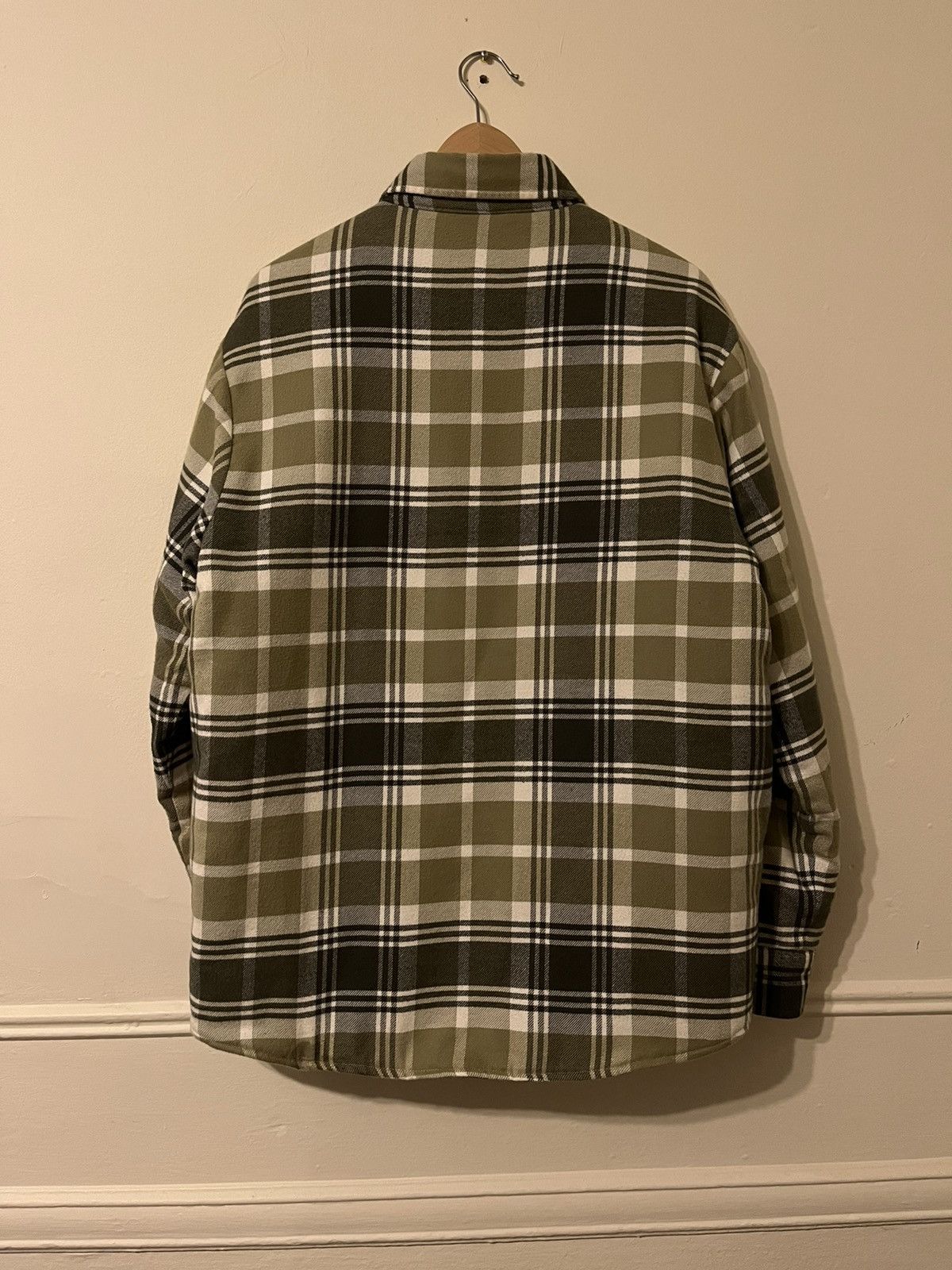 Jjjjound Jjjjound Thermal Shirt-Olive | Grailed