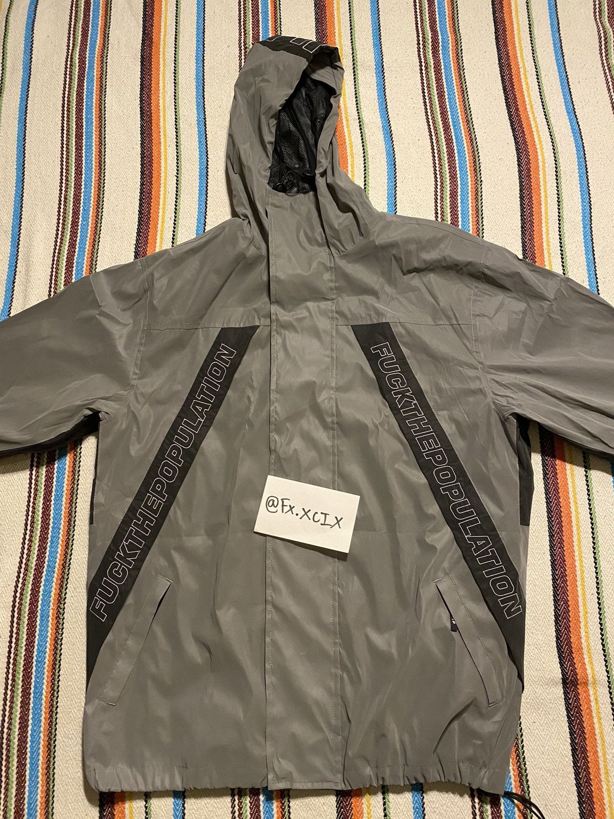 Fuck The Population FTP Alpine Reflective 3M Parka(silver) | Grailed