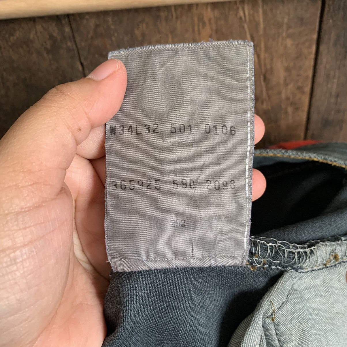 Levi's × Vintage Vintage Levis 501 Distressed Denim Jeans Size US 33 - 13 Thumbnail