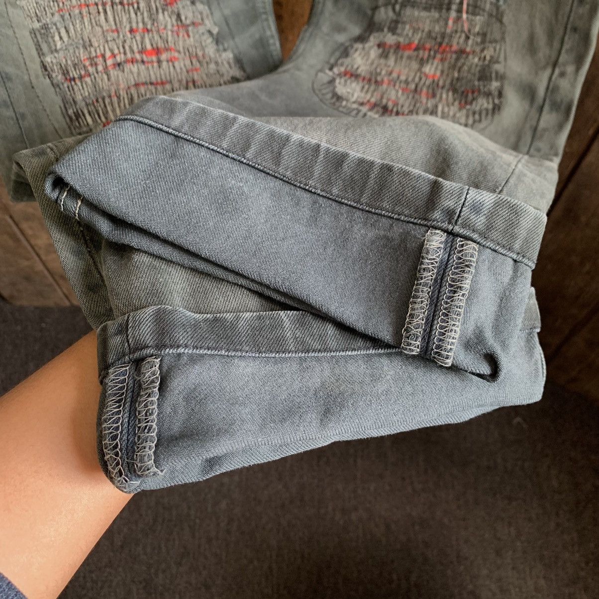 Levi's × Vintage Vintage Levis 501 Distressed Denim Jeans Size US 33 - 7 Thumbnail