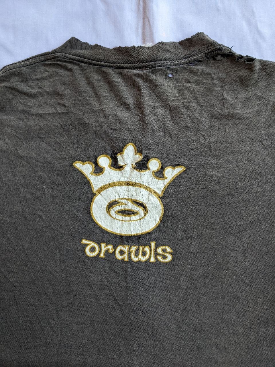 Shorty's Skateboards Vintage 90s distressed Drawls skateboard t-shirt Size US XL / EU 56 / 4 - 5 Thumbnail