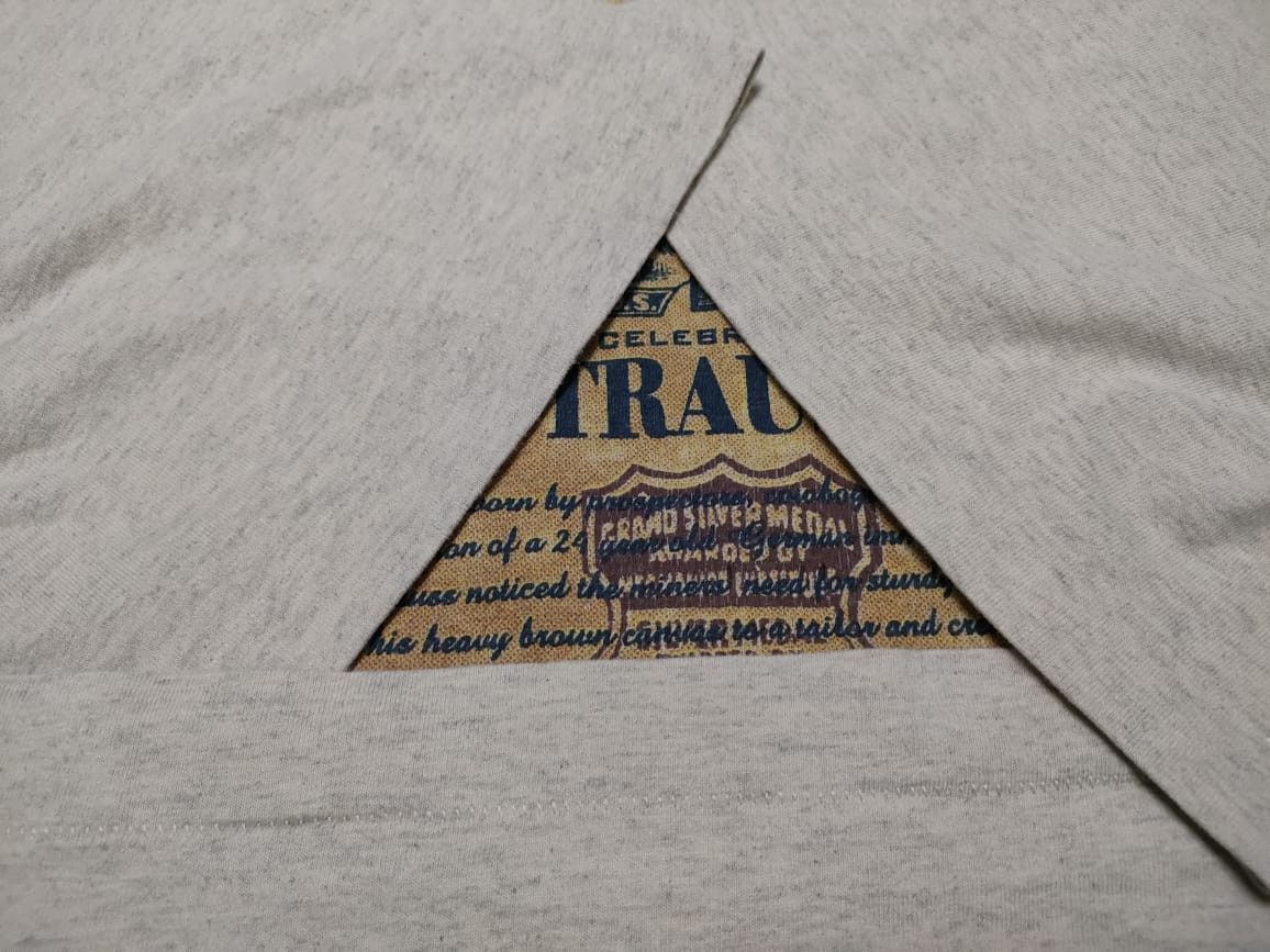 Levi's × Vintage Vintage 90s Levis Saddleman 501 Tees Size US XL / EU 56 / 4 - 4 Thumbnail