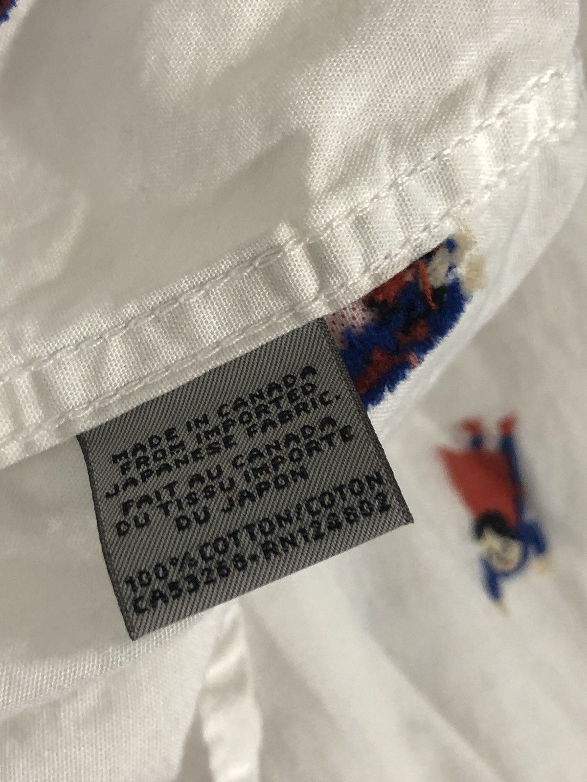 Naked & Famous Naked and famous 🇨🇦 Superman fetish white button up L Size US L / EU 52-54 / 3 - 8 Thumbnail