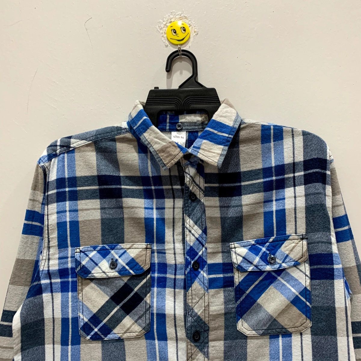 Flannel × Japanese Brand × Vintage SLIM FIT Flannel Size L Size US L / EU 52-54 / 3 - 2 Thumbnail