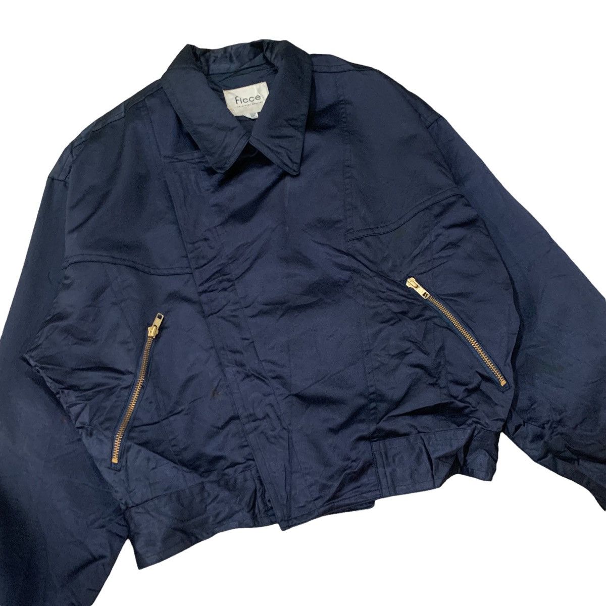 Japanese Brand 🔥FICCE Yoshiyuki Konishi Crop Jacket Size M / US 6-8 / IT 42-44 - 8 Thumbnail