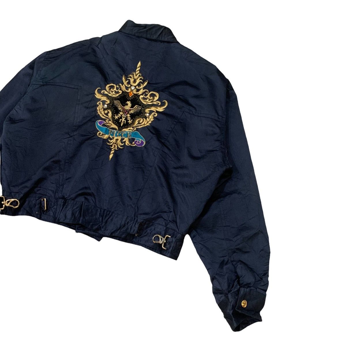 Japanese Brand 🔥FICCE Yoshiyuki Konishi Crop Jacket Size M / US 6-8 / IT 42-44 - 10 Thumbnail