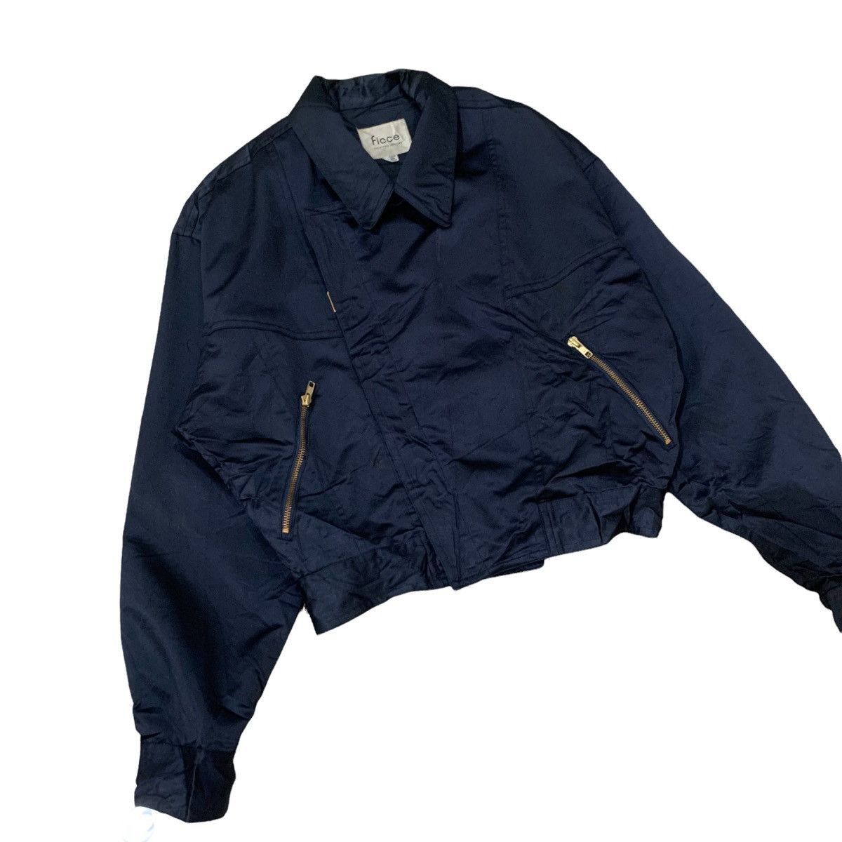 Japanese Brand 🔥FICCE Yoshiyuki Konishi Crop Jacket Size M / US 6-8 / IT 42-44 - 3 Thumbnail