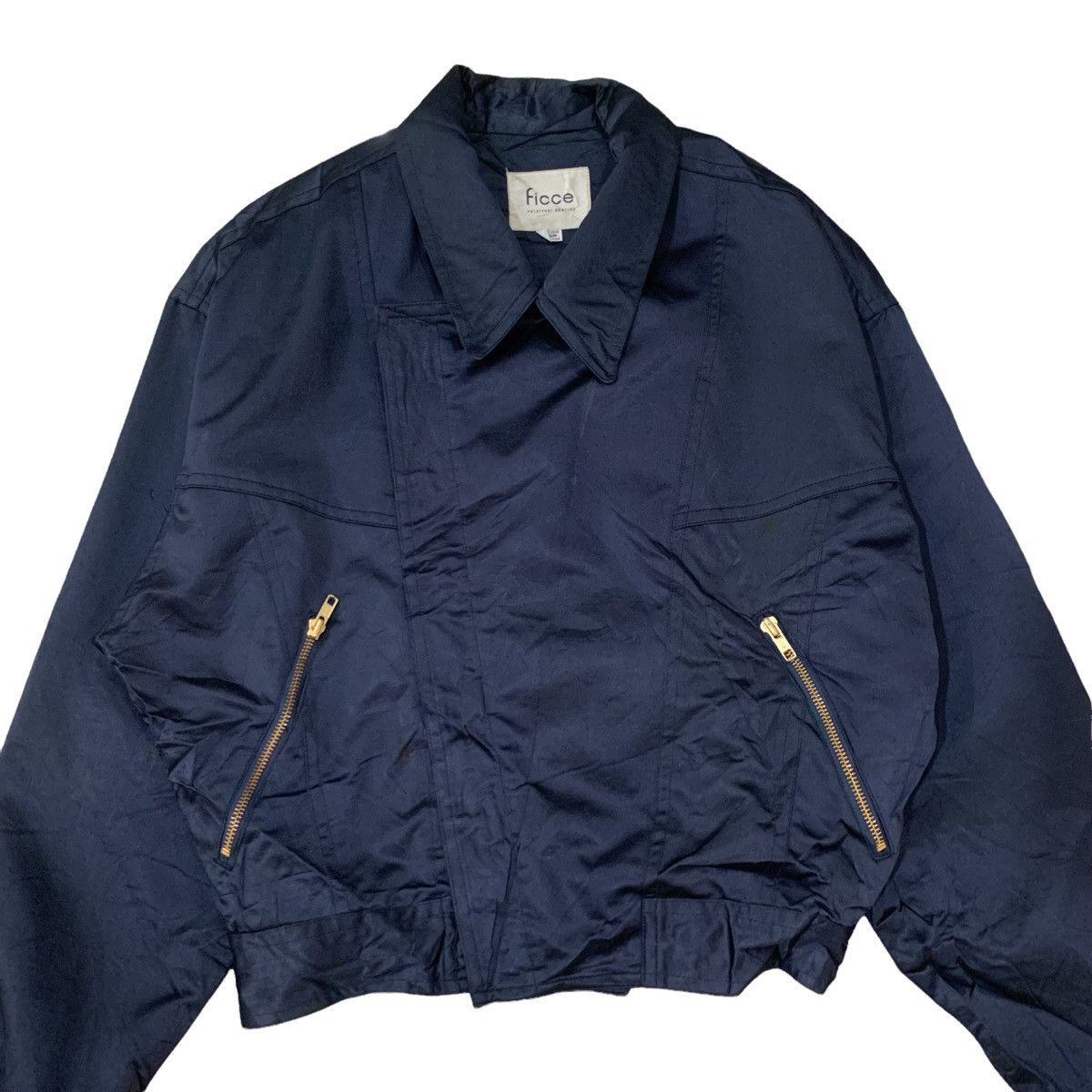 Japanese Brand 🔥FICCE Yoshiyuki Konishi Crop Jacket Size M / US 6-8 / IT 42-44 - 5 Thumbnail
