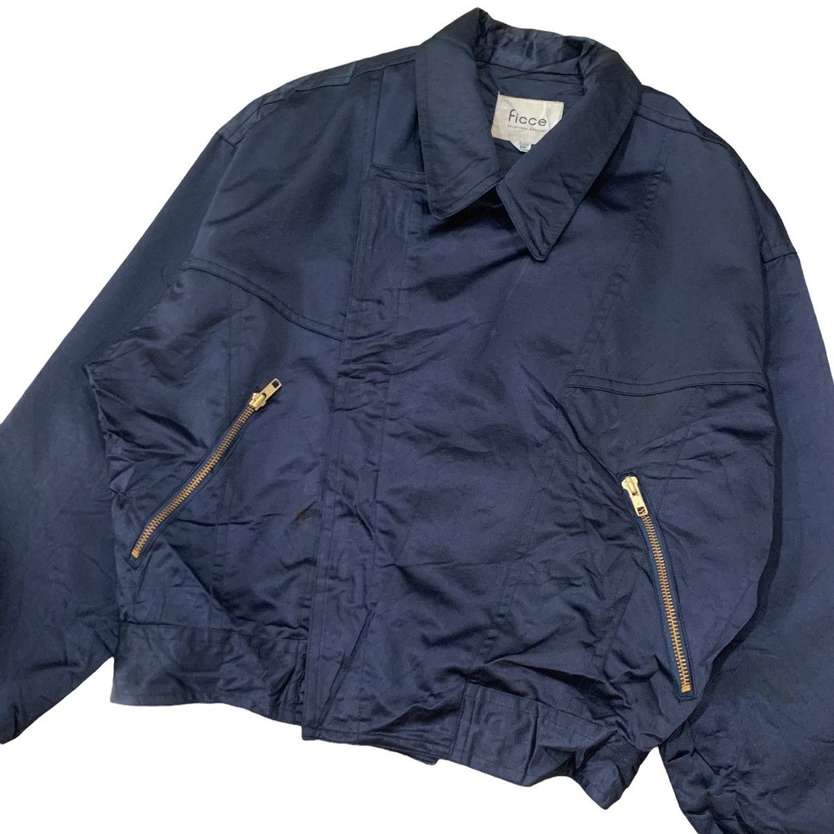 Japanese Brand 🔥FICCE Yoshiyuki Konishi Crop Jacket Size M / US 6-8 / IT 42-44 - 7 Thumbnail