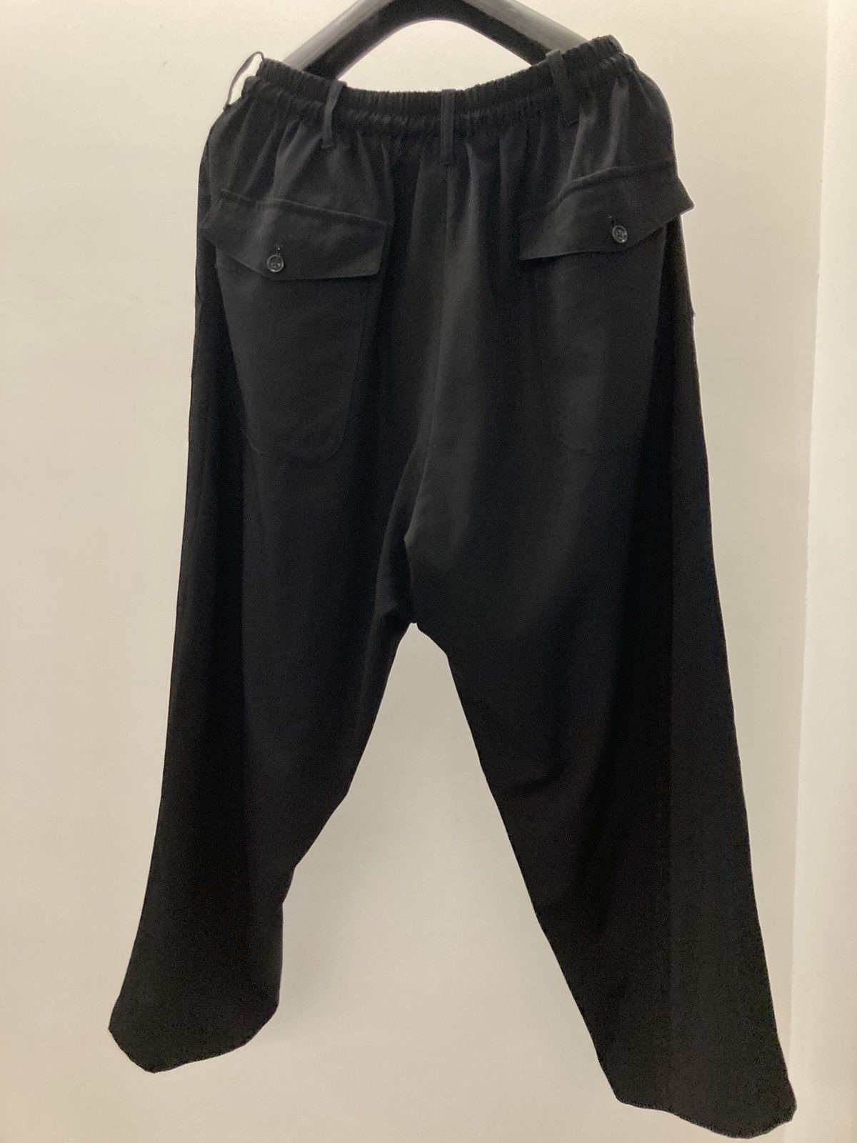 Yohji Yamamoto Yohji Yamamoto Pour Homme AW16 - Wrinkled Gabardine Pants Size US 32 / EU 48 - 5 Thumbnail
