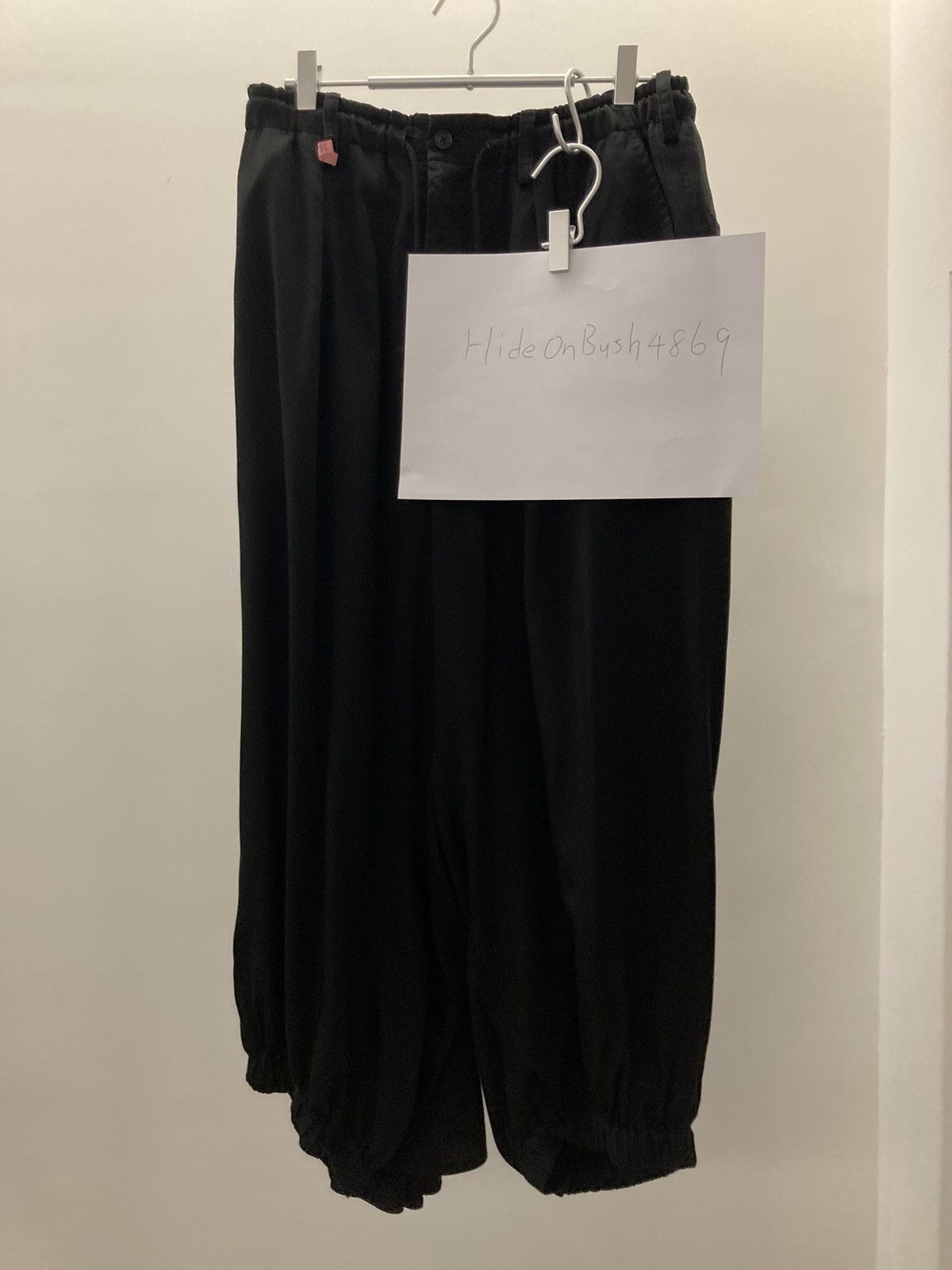 Yohji Yamamoto Yohji Yamamoto Pour Homme SS19 - Cupra Twill Crow Pants Size US 30 / EU 46 - 5 Thumbnail