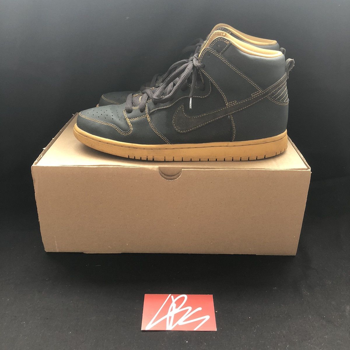 Nike SB Dunk High Pro « Golden Straws »🪴