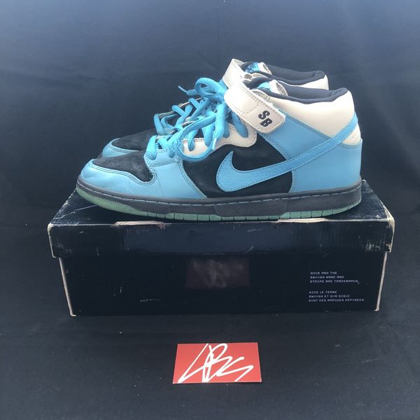 Nike Nike SB Pro Dunk Mid « Aqua Fuel Blue »⚫️💦 | Grailed