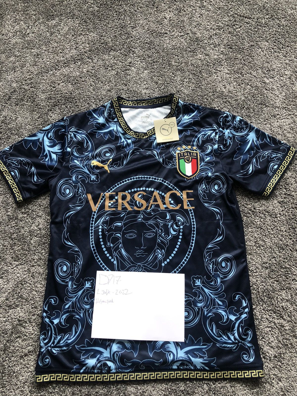 Puma Italy x Versace Jersey | Grailed