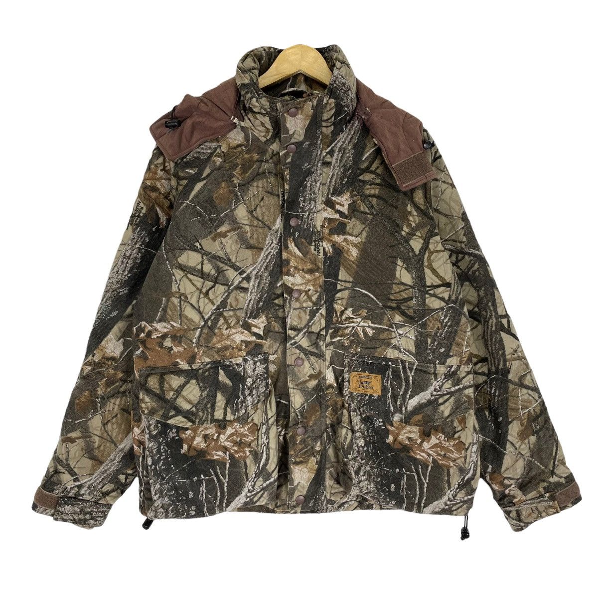Hunter ☀️DUXBAK REAL TREE HOODIE PUFFER JACKET Size US M / EU 48-50 / 2 - 1 Thumbnail