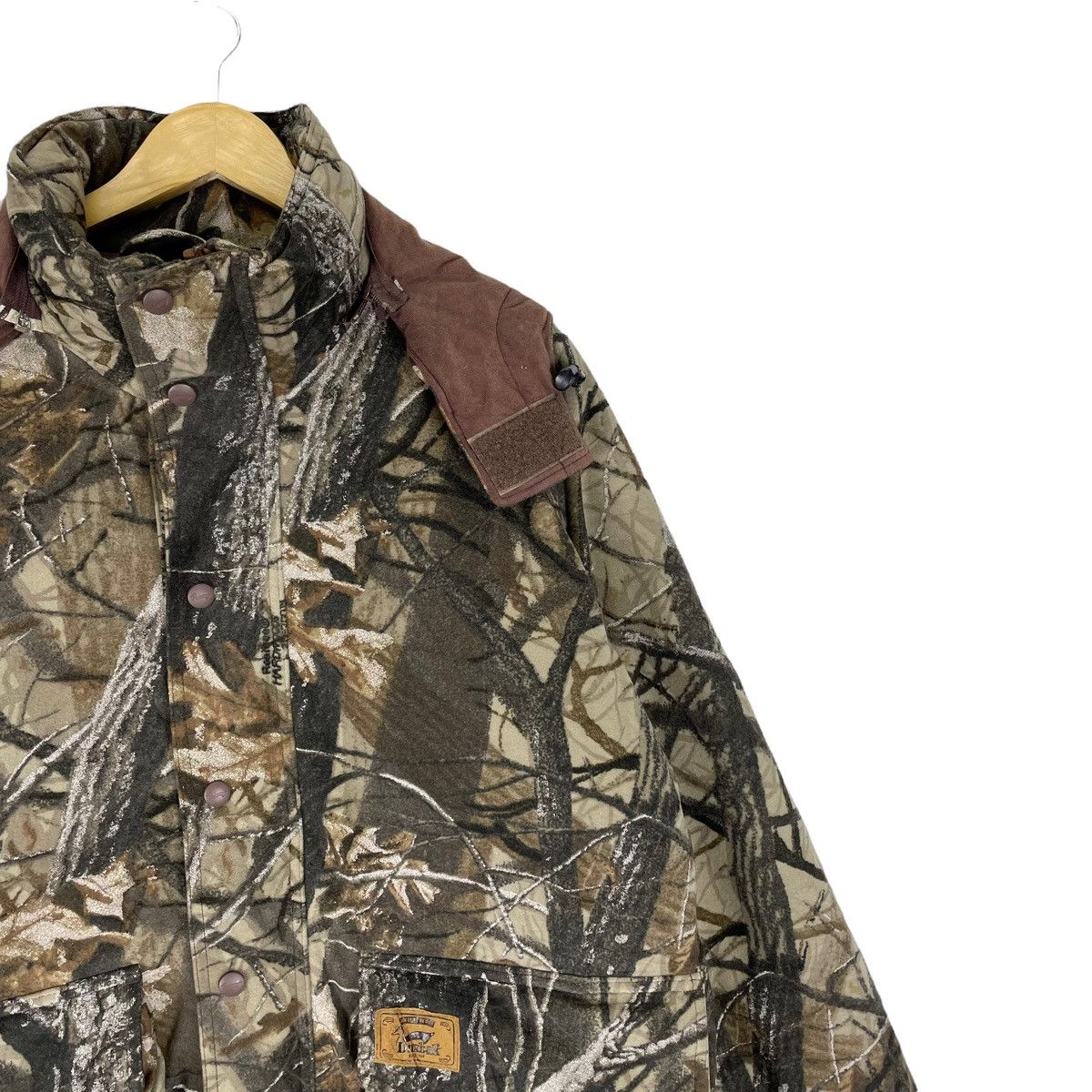 Hunter ☀️DUXBAK REAL TREE HOODIE PUFFER JACKET Size US M / EU 48-50 / 2 - 3 Thumbnail
