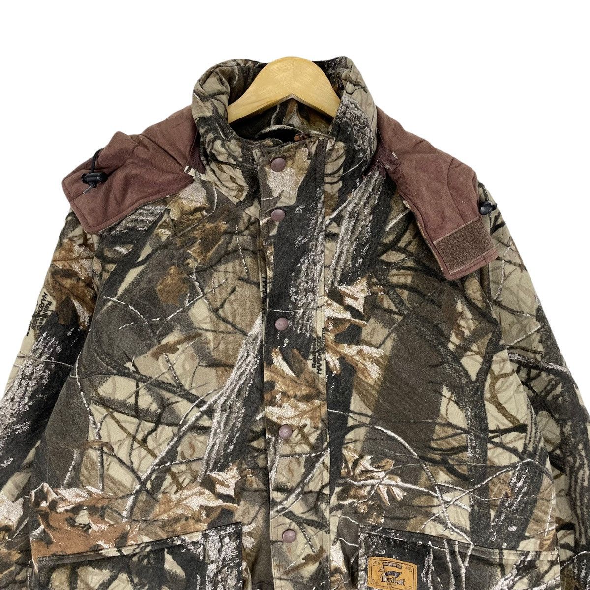Hunter ☀️DUXBAK REAL TREE HOODIE PUFFER JACKET Size US M / EU 48-50 / 2 - 2 Thumbnail