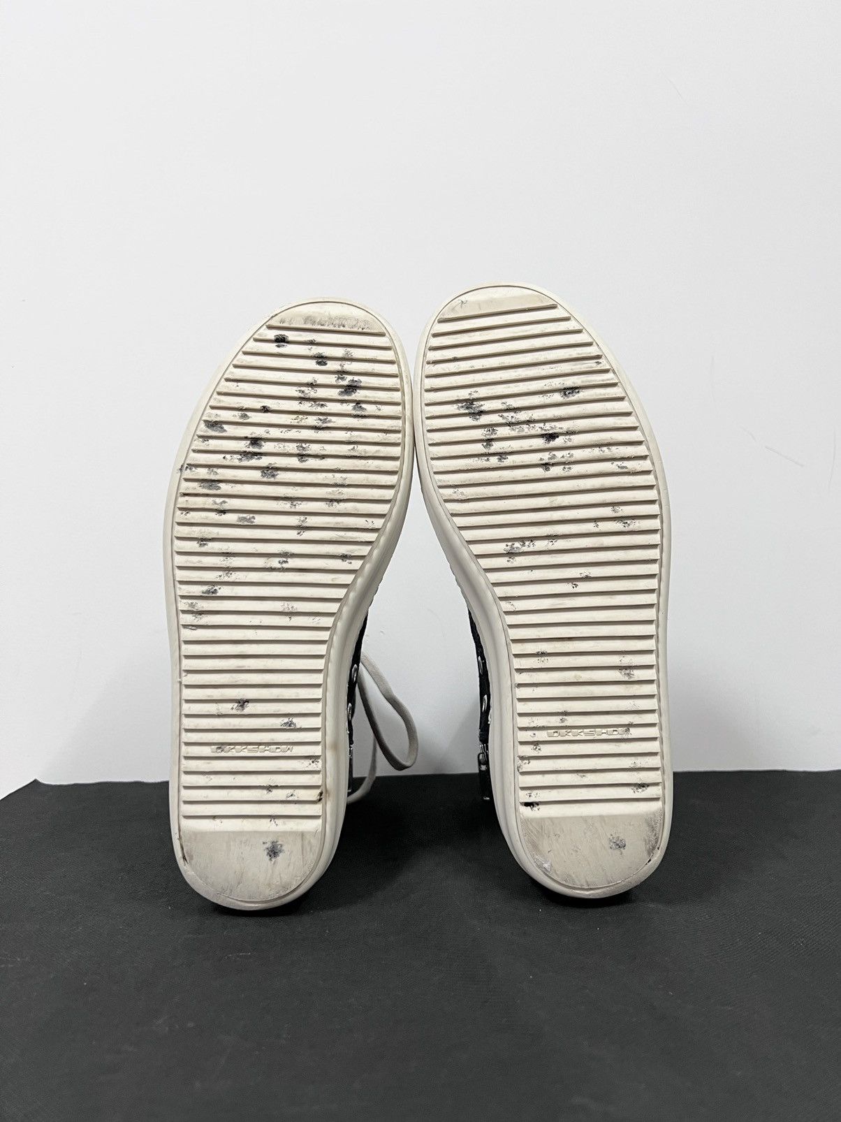 Rick Owens Drkshdw Rick owens drkshdw ramones high top sneaks sz 41.5 Size US 8.5 / EU 41-42 - 7 Thumbnail