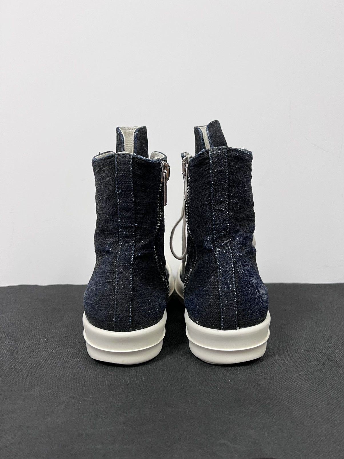 Rick Owens Drkshdw Rick owens drkshdw ramones high top sneaks sz 41.5 Size US 8.5 / EU 41-42 - 6 Thumbnail