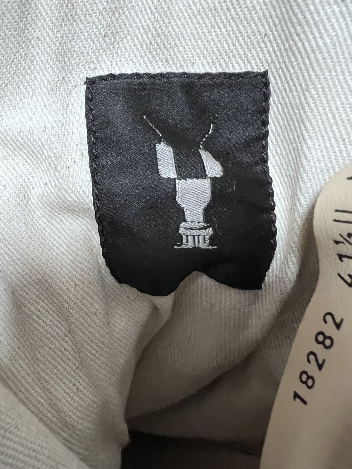 Rick Owens Drkshdw Rick owens drkshdw ramones high top sneaks sz 41.5 Size US 8.5 / EU 41-42 - 9 Thumbnail