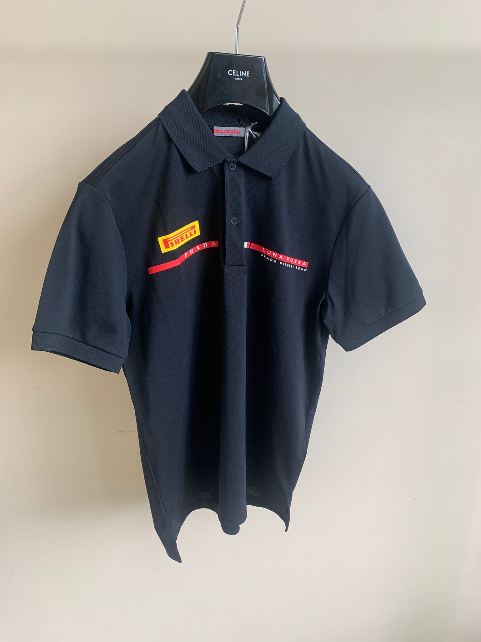 Prada Polo Pirelli Piquet Tec in Black Size US S / EU 44-46 / 1 - 3 Thumbnail