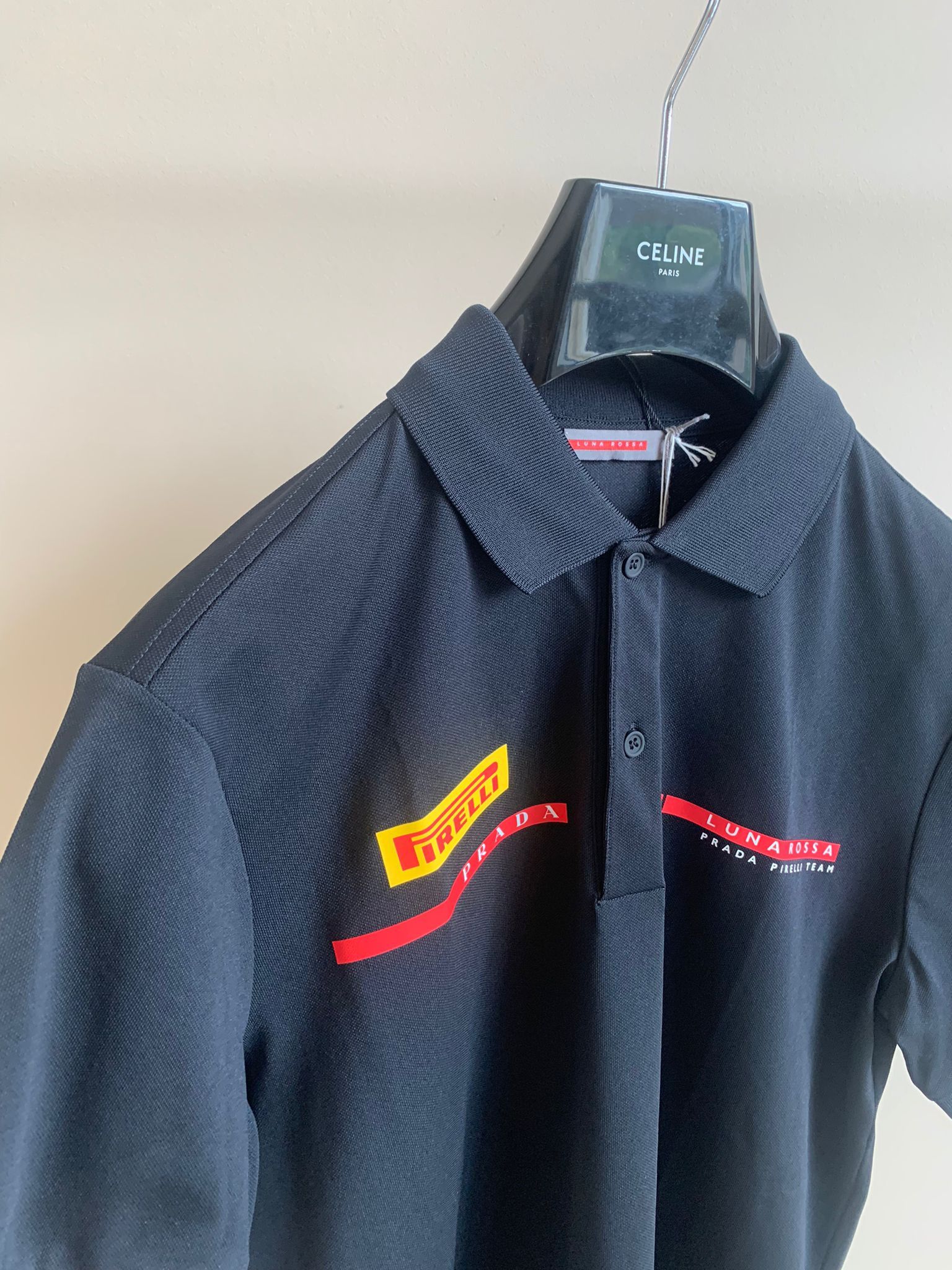 Prada Polo Pirelli Piquet Tec in Black Size US S / EU 44-46 / 1 - 5 Thumbnail