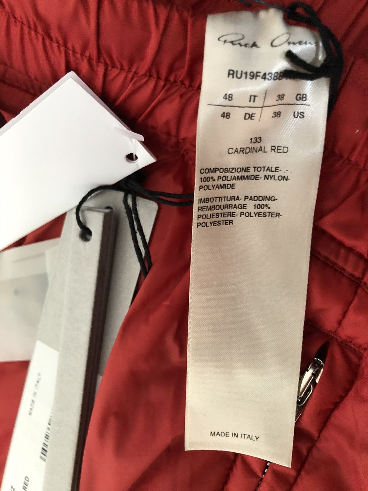 Rick Owens Rick owens fw19 track pants sz48 Size US 32 / EU 48 - 4 Thumbnail