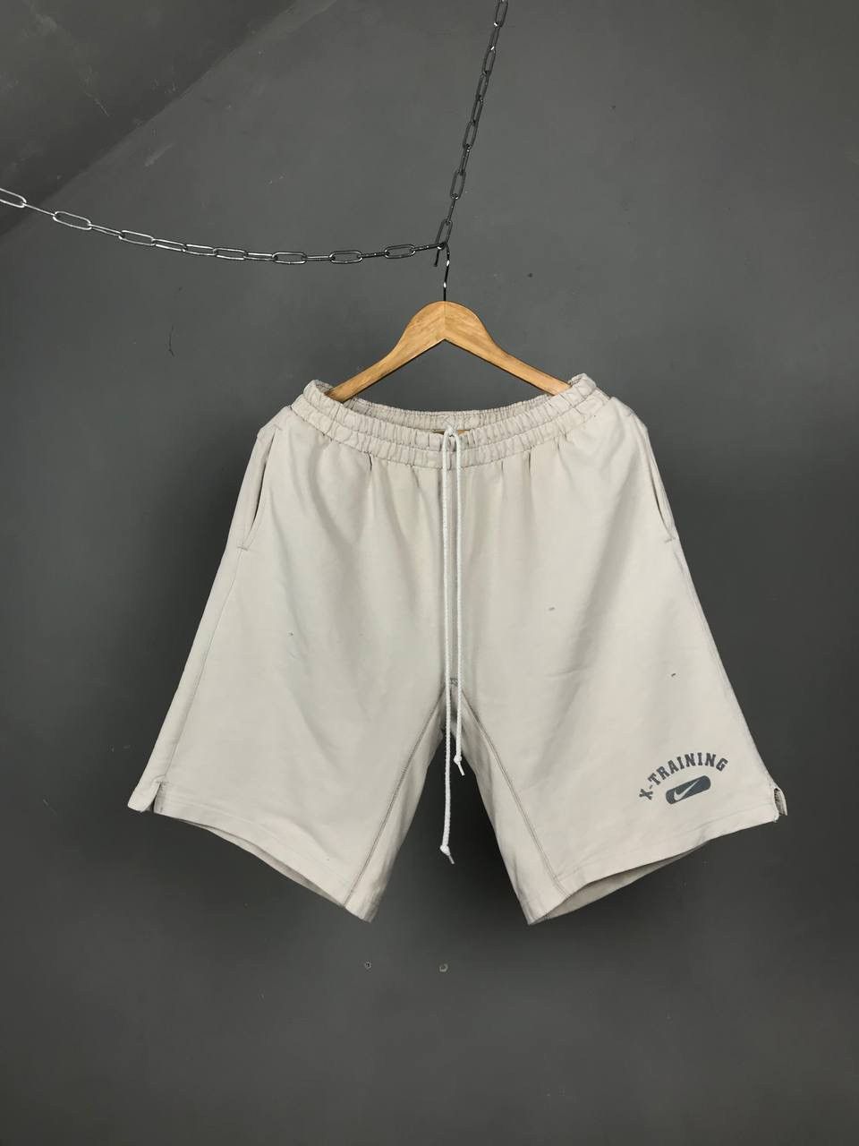 Nike × Vintage Nike X-training vintage swoosh streetwear shorts Size US 34 / EU 50 - 1 Thumbnail
