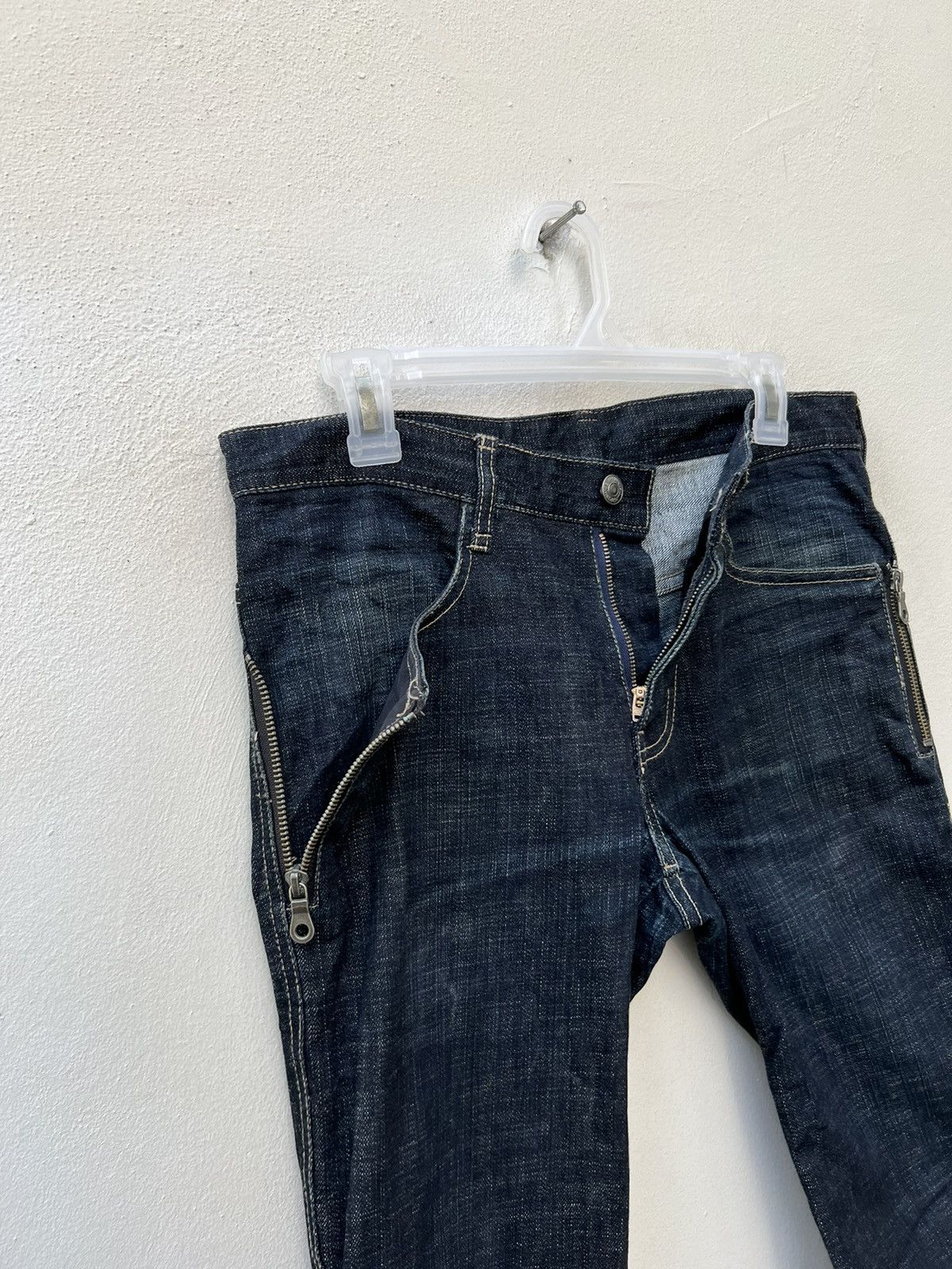 PPFM Vintage PPFM All Road Lead To Rock Cropped Denim Jeans Size US 30 / EU 46 - 5 Thumbnail