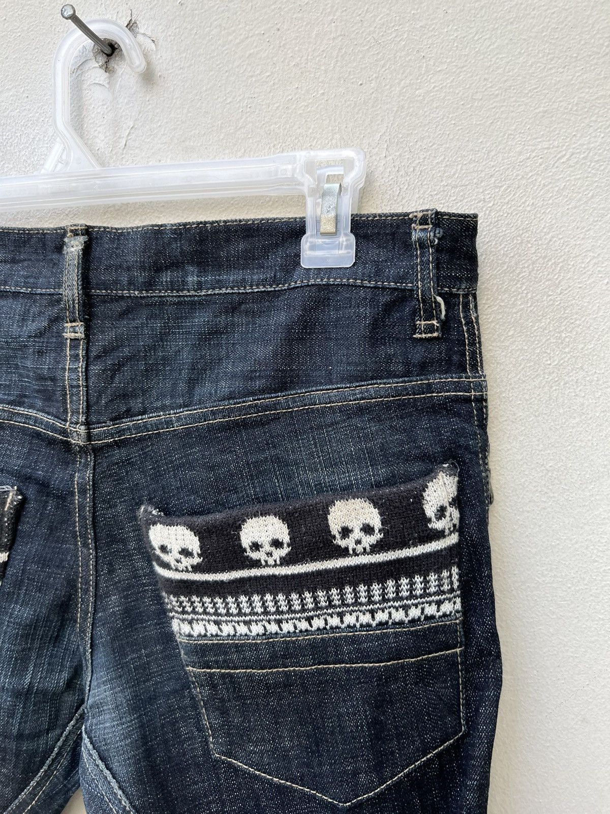 PPFM Vintage PPFM All Road Lead To Rock Cropped Denim Jeans Size US 30 / EU 46 - 15 Thumbnail