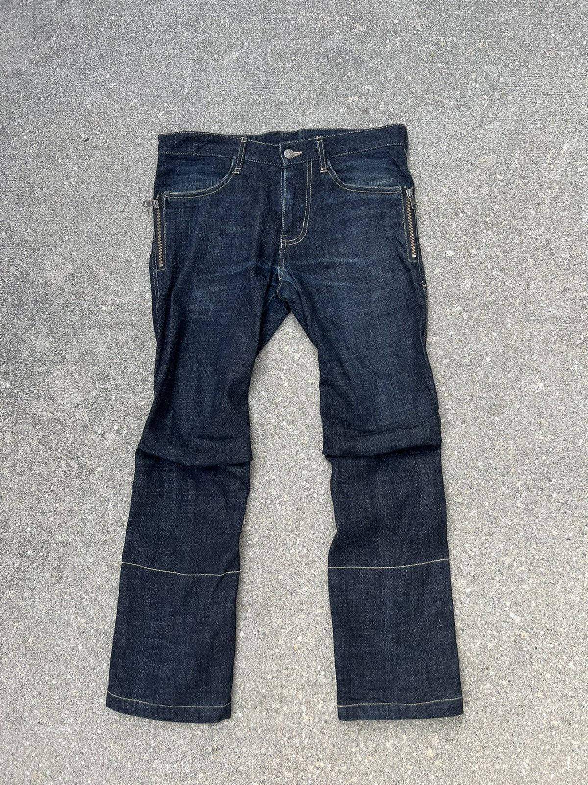 PPFM Vintage PPFM All Road Lead To Rock Cropped Denim Jeans Size US 30 / EU 46 - 1 Thumbnail