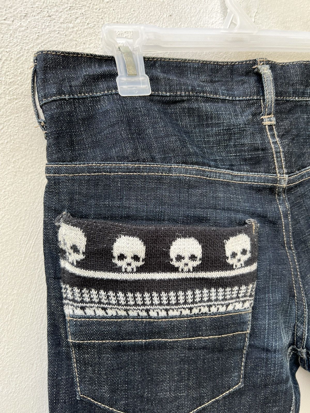 PPFM Vintage PPFM All Road Lead To Rock Cropped Denim Jeans Size US 30 / EU 46 - 14 Thumbnail
