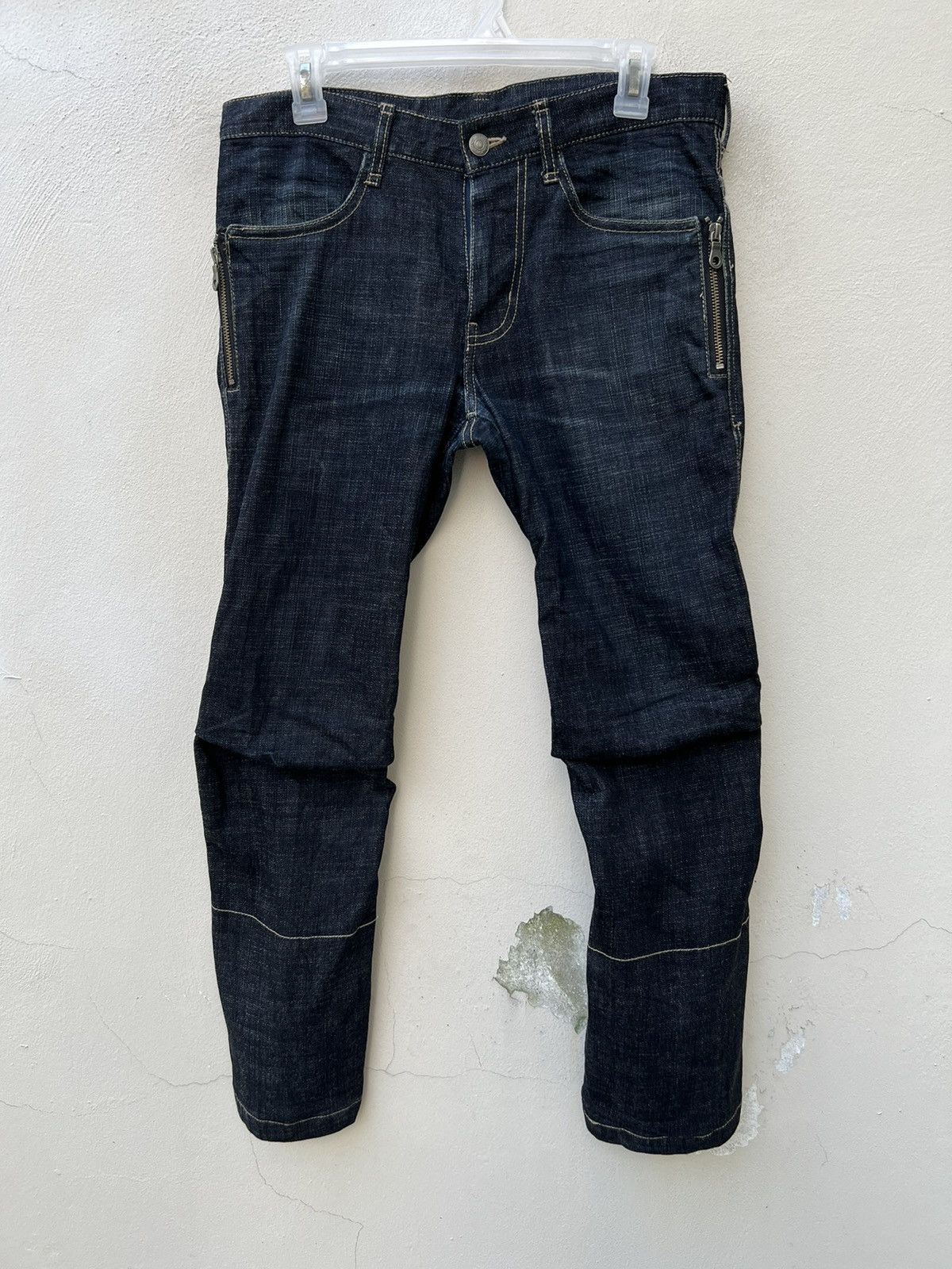 PPFM Vintage PPFM All Road Lead To Rock Cropped Denim Jeans Size US 30 / EU 46 - 3 Thumbnail