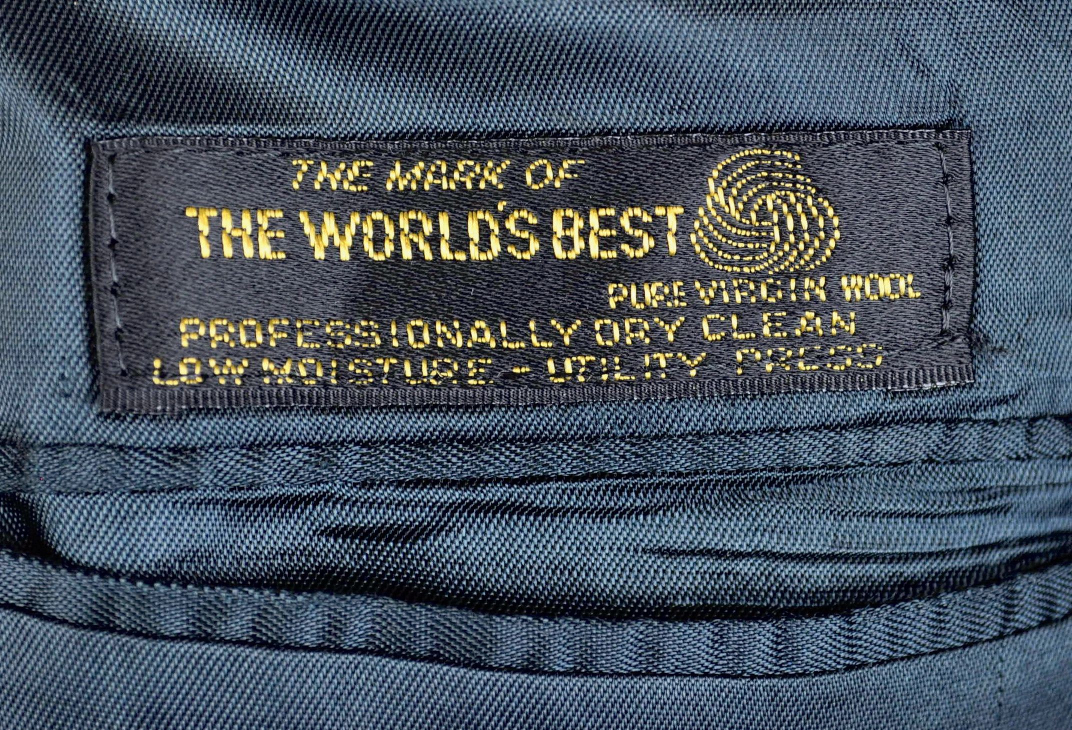 Hart Schaffner Marx Wool Blazer 40L Check Tweed Jacket Coat Sport Suit Long Size 40L - 6 Thumbnail