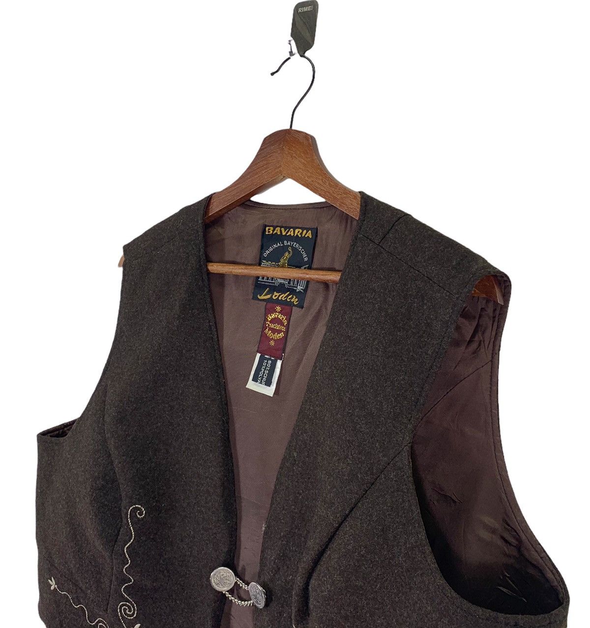 Designer × Vintage Vintage Germany Bavaria Wool Vest Jacket Size US M / EU 48-50 / 2 - 3 Thumbnail