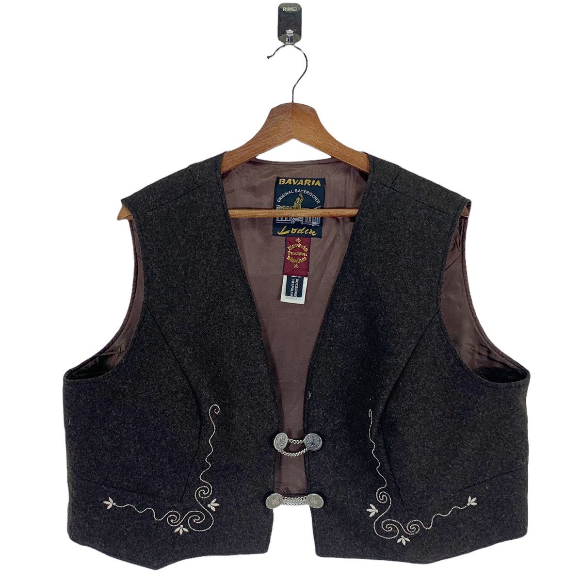 Designer × Vintage Vintage Germany Bavaria Wool Vest Jacket Size US M / EU 48-50 / 2 - 1 Thumbnail