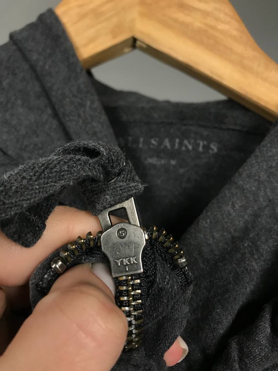 Allsaints Allsaints luxury streetwear zip hoodie Size US M / EU 48-50 / 2 - 3 Thumbnail