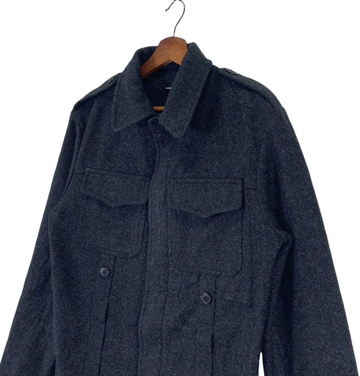 Japanese Brand × Vintage Vintage RetroGrade Black Wool Button Jacket Size US M / EU 48-50 / 2 - 3 Thumbnail