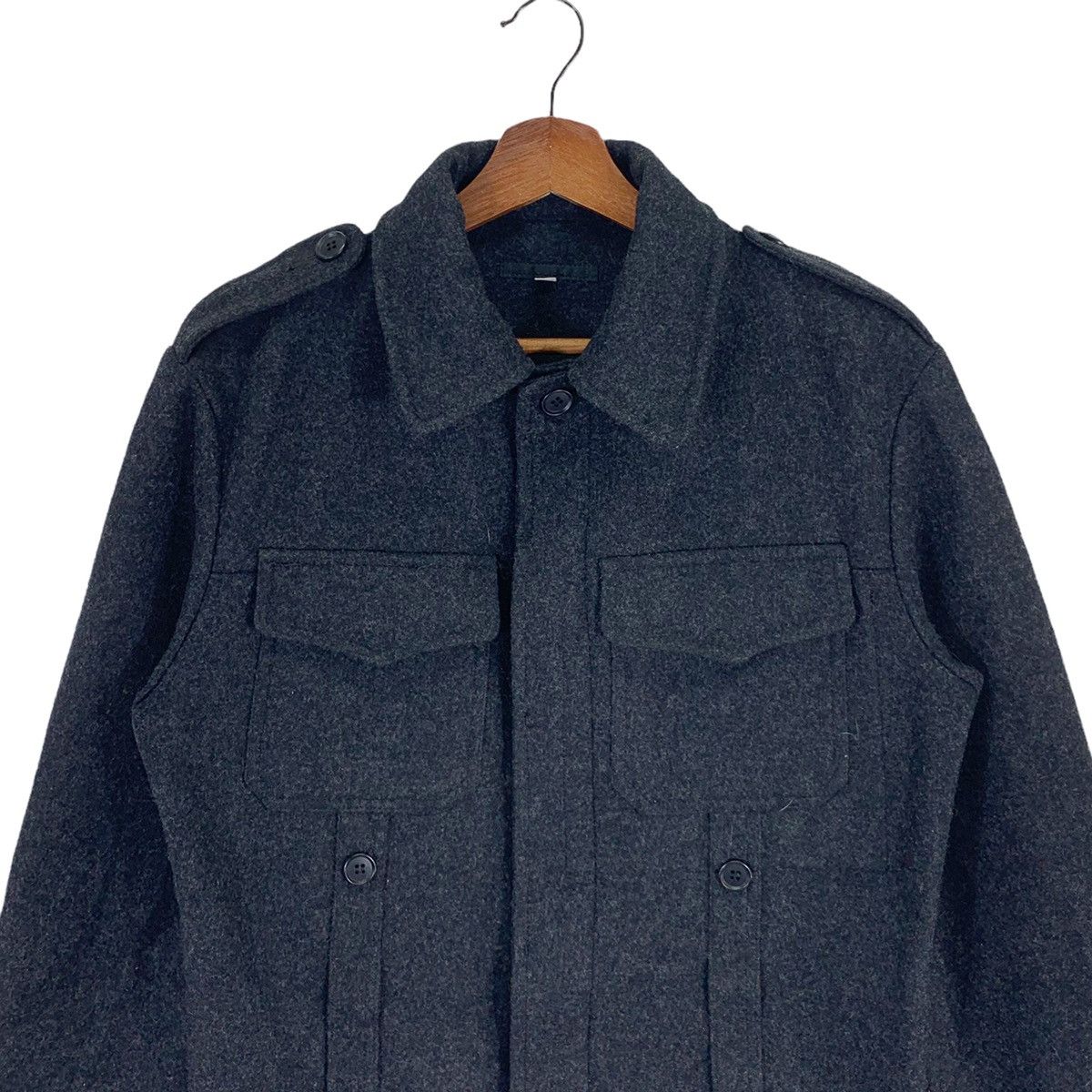 Japanese Brand × Vintage Vintage RetroGrade Black Wool Button Jacket Size US M / EU 48-50 / 2 - 4 Thumbnail